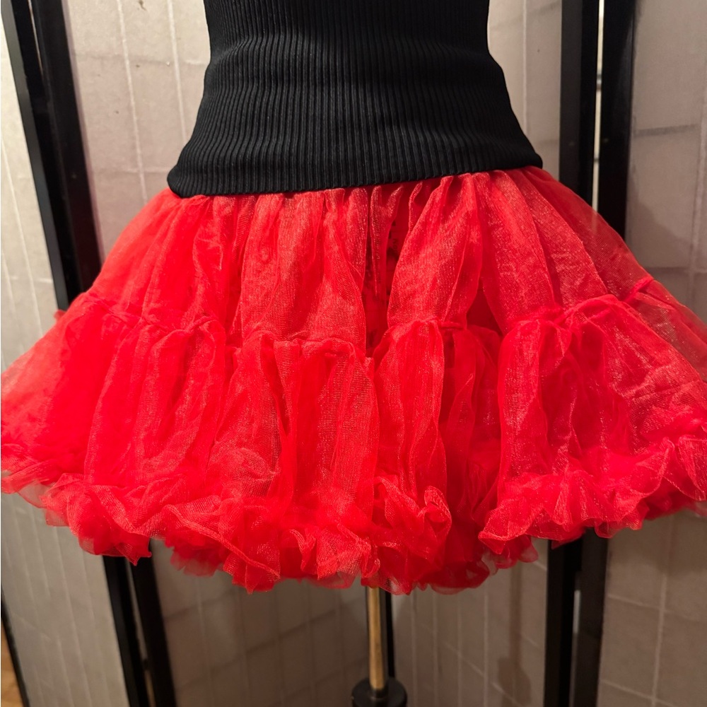 Tutu Tulle Layered showtime Vintage vibrant colorful skater circle costume skirt